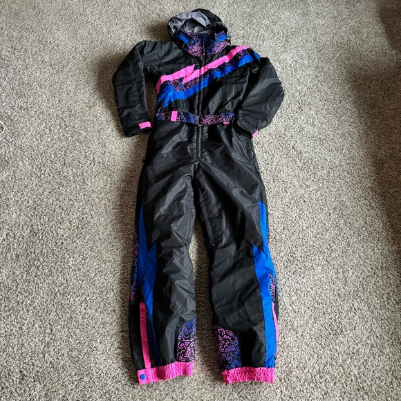 Tipsy Elves Hidden Hood Night Run Snowsuit- Men’s S - Picture 2 of 13